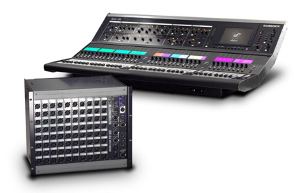 iLive de Allen & Heath : rack iDR-64 con superficie de mezcla iLive-144