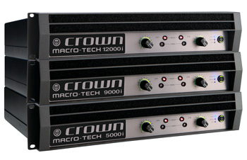 Macro-Tech I : 5000i, 9000i y 12000i de Crown Audio