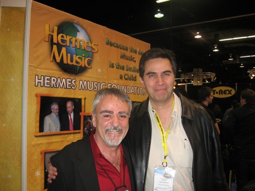 Alberto Kreimermann (Hermes Music) y Jorge Gonzalez (Gonher)