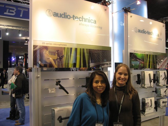 AudioTechnica, Raquel Ailln y Mary Eisaman