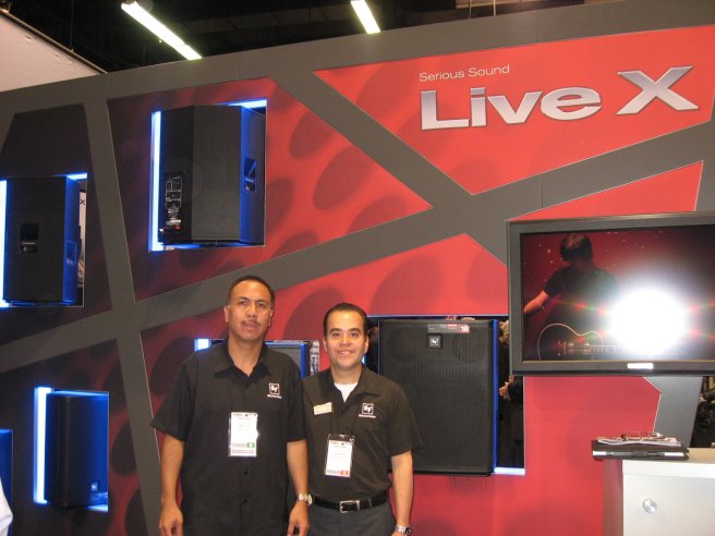 Electro-Voice LiveX, Jose Luis Maya, Ernesto Montaez