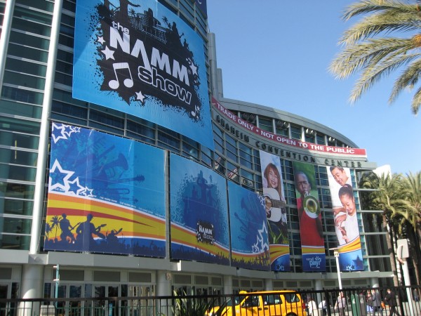 Entrada al NAMM