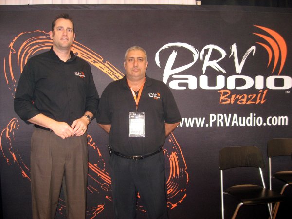 PRV Audio, Paulo Ventorini y Johnny Sanders