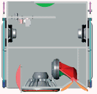 Dibujo que detalla el interior de un Nexo GeoD