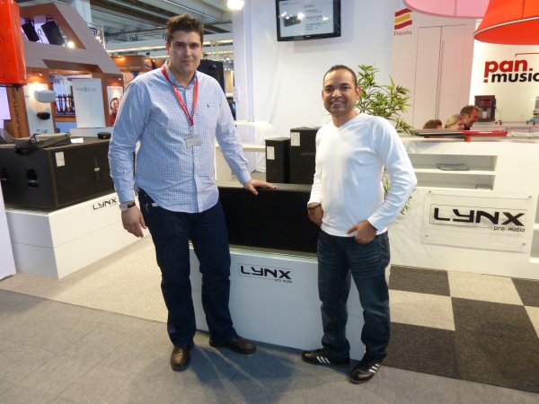 Lynx ProAudio, Jesús Fuentes y Herbert Yuman