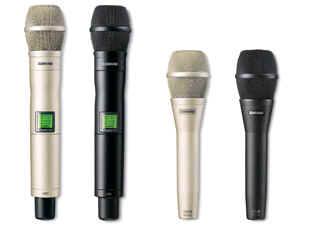 Shure KSM9 en versiones inalambricas y "almbricas"